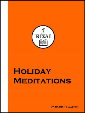 Holiday Meditations (3-Part)